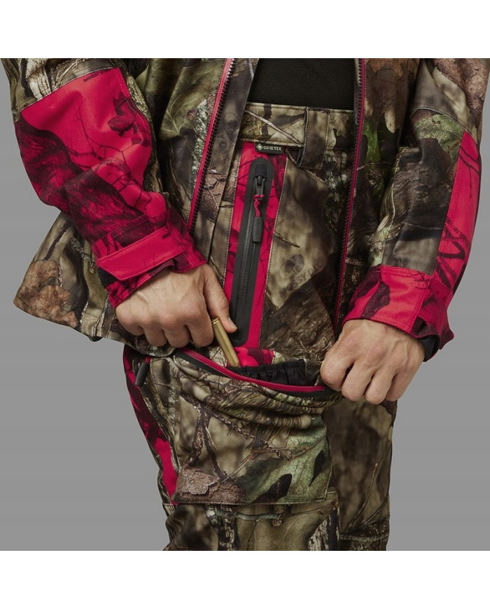 Spodnie Harkila Moose Hunter 2.0 GTX trousers MossyOak®Break-UpCountry®/MossyOak®Red,56