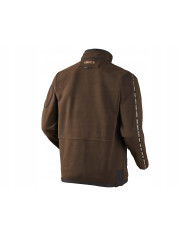 BLUZA POLAROWA HARKILA KAMKO FLEECE BROWN/RED M