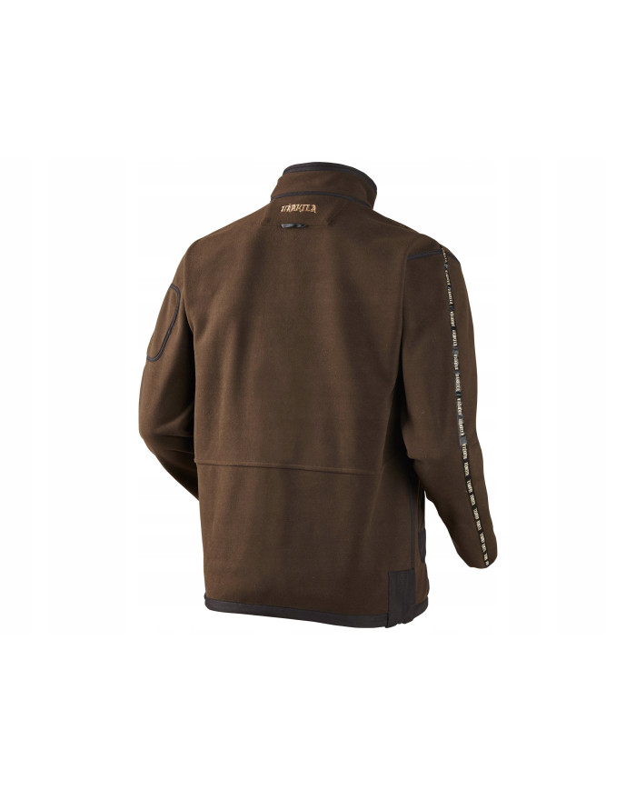 BLUZA POLAROWA HARKILA KAMKO FLEECE BROWN/RED L