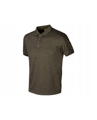 KOSZULKA HARKILA TECH POLO WILLOW GREEN L