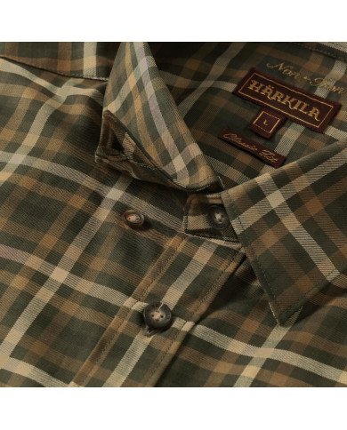 KOSZULA HARKILA MILFORD SHIRT WILLOW GREEN CHECK L