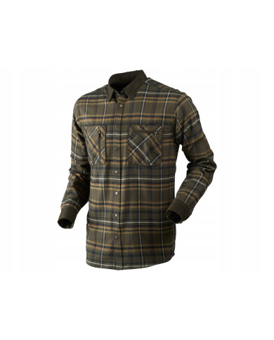 KOSZULA HARKILA PAJALA SHIRT WILLOW GREEN CHECK M
