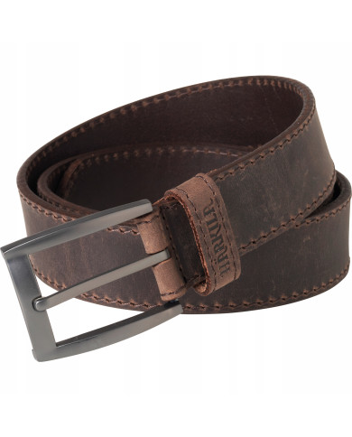 PASEK HARKILA ARVAK LEATHER BELT DEEP BROWN 110