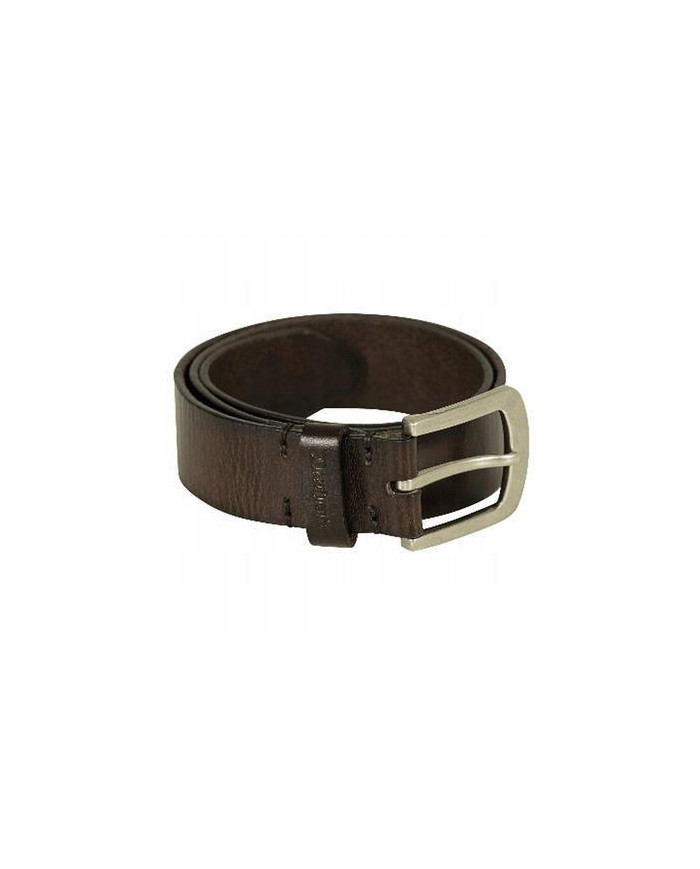 PASEK DEERHUNTER 8111 Leather Belt, szerokość 4cm, 583 Dark Brown - 105cm