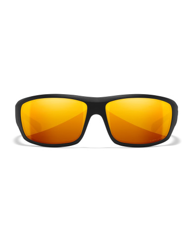 Okulary WX OMEGA Capt Pol Bronze Mirror Matte Black Frame