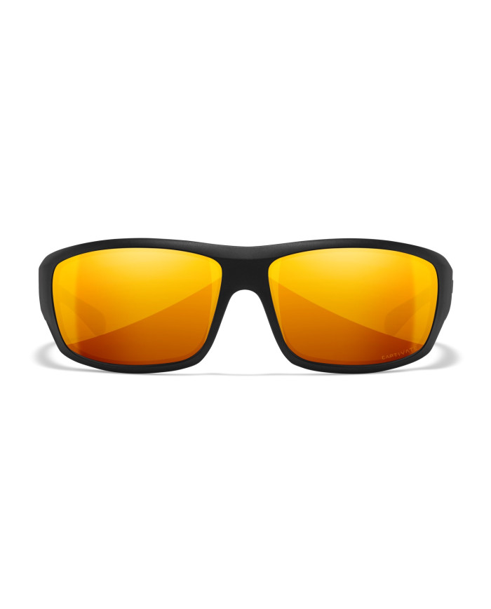 Okulary WX OMEGA Capt Pol Bronze Mirror Matte Black Frame