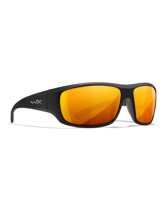 Okulary WX OMEGA Capt Pol Bronze Mirror Matte Black Frame