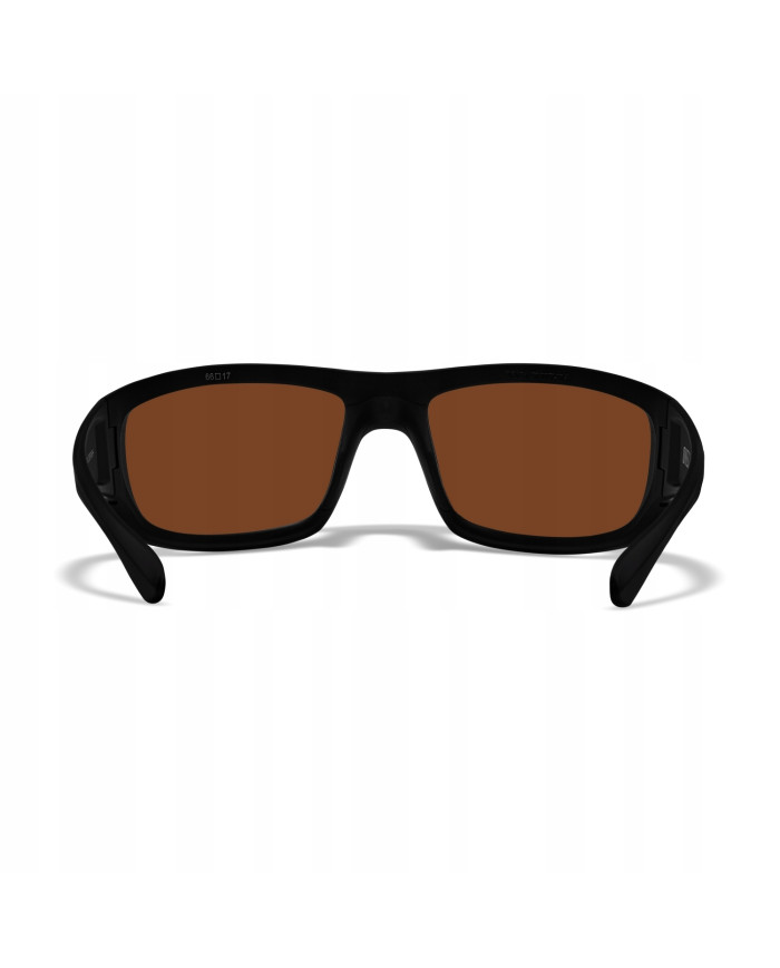 Okulary WX OMEGA Capt Pol Bronze Mirror Matte Black Frame