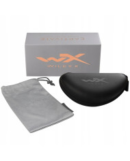 Okulary WX OMEGA Capt Pol Bronze Mirror Matte Black Frame