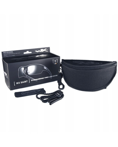 Okulary WX SAINT Grey/Clear/Light Rust Matte Black Frame