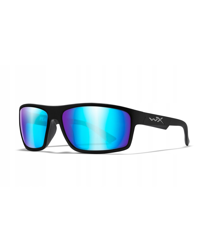 Okulary WX PEAK Captivate Blue Mirror Matte Black Frame 