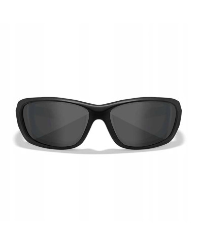 Okulary WX GRAVITY Capt Pol Smoke Grey Matte Black Frame