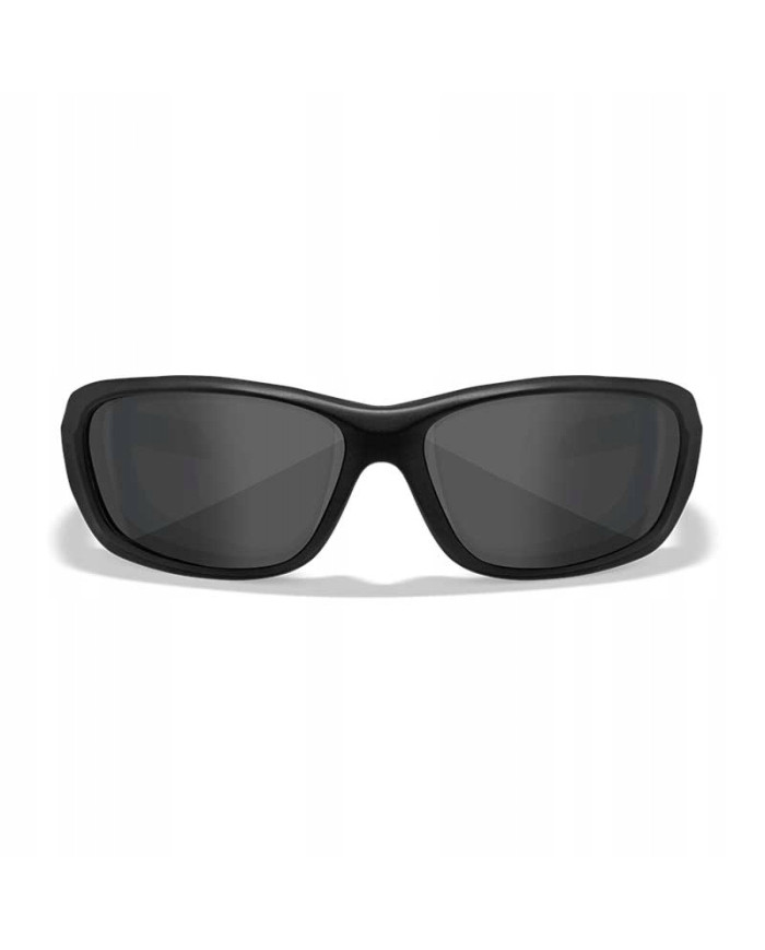Okulary WX GRAVITY Capt Pol Smoke Grey Matte Black Frame