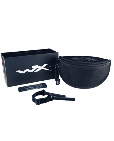 Okulary WX XL-1 AD COMM 2.5 Grey/Clear Matte Black Frame