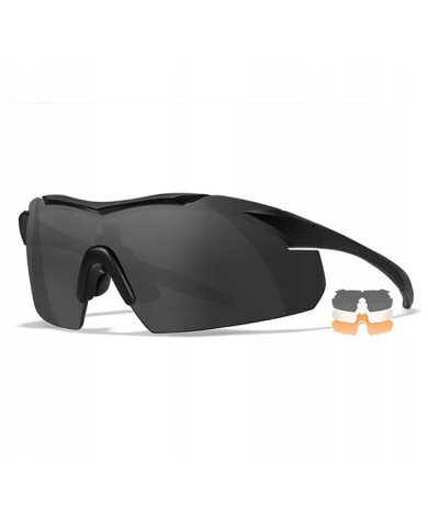 Okulary WX VAPOR 2.5 Grey/Clear/Light Rust Matte Black Fr